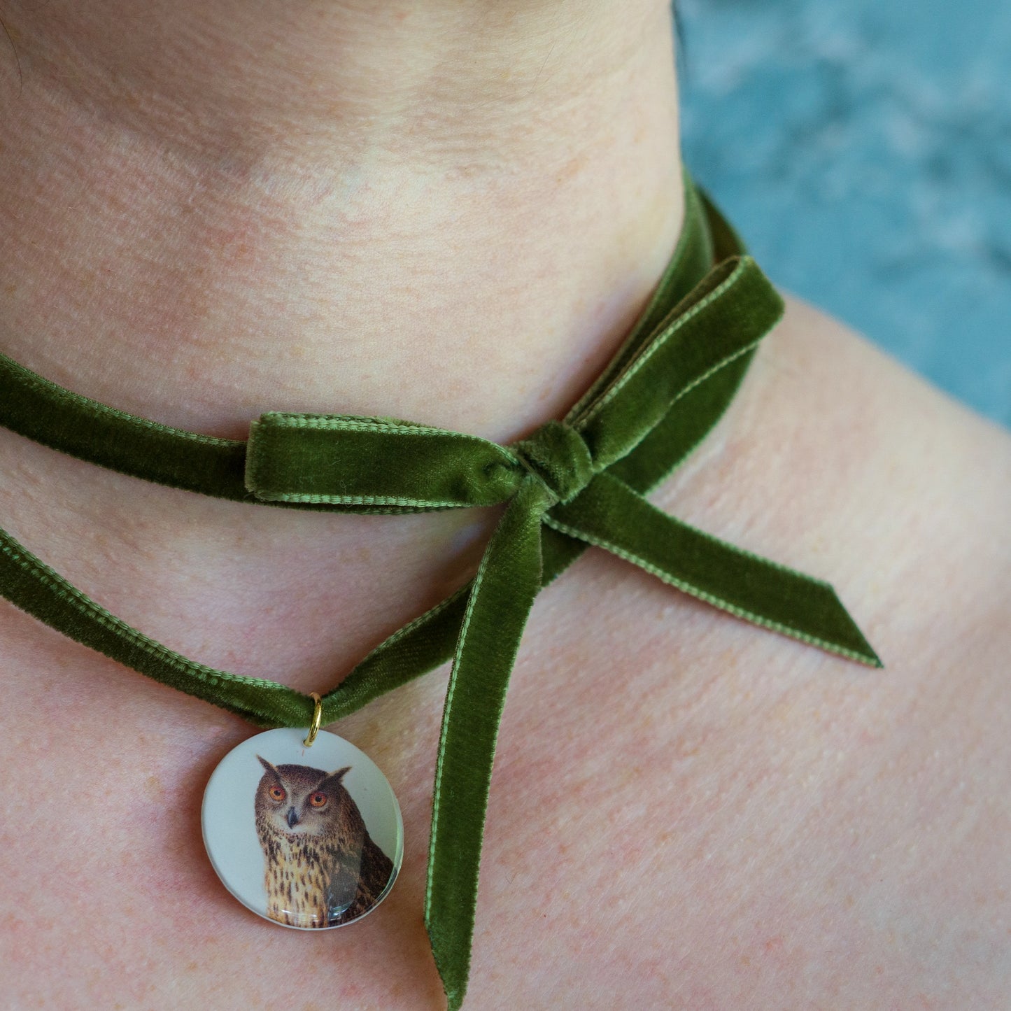 Natural History Ribbon Necklace