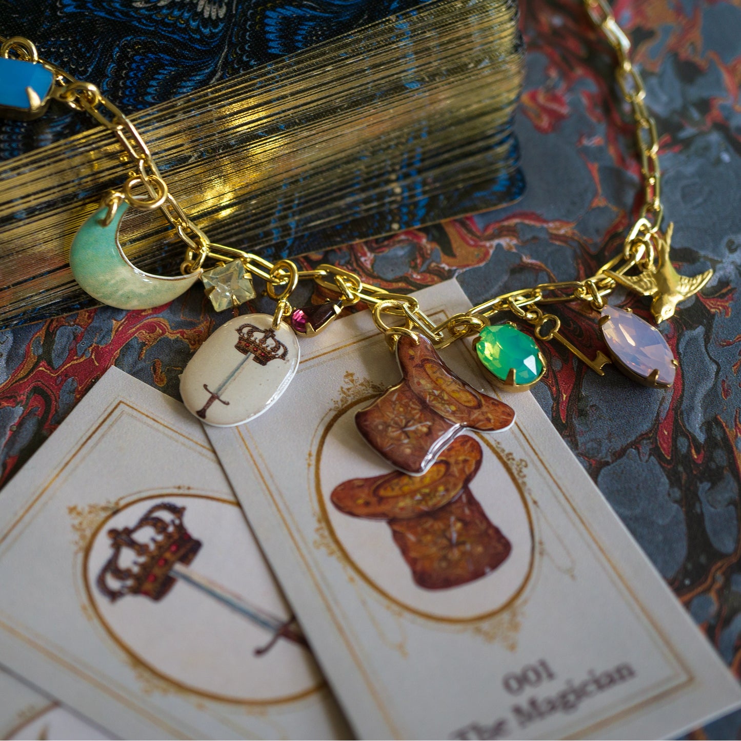 Tarot Charm Necklace